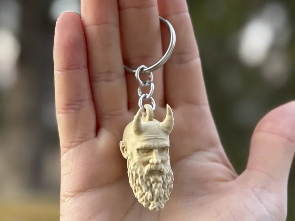Kratos Mini Keychain – Carry the Rage in Your Pocket!