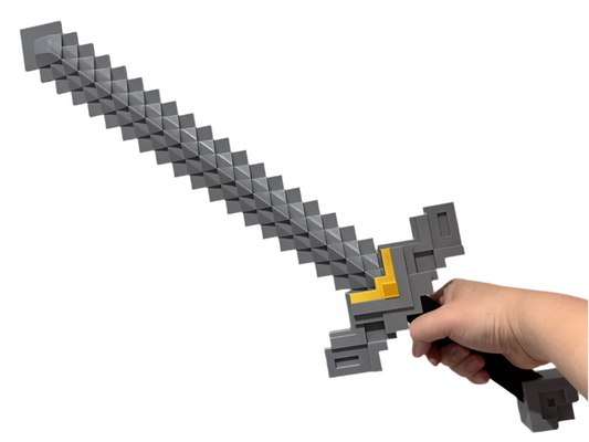 Minecraft Iron Sword Model – From Blocks to Reality!