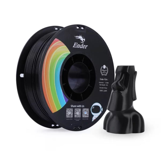 Creality Ender PLA+ Filament Black 1.75mm 1KG