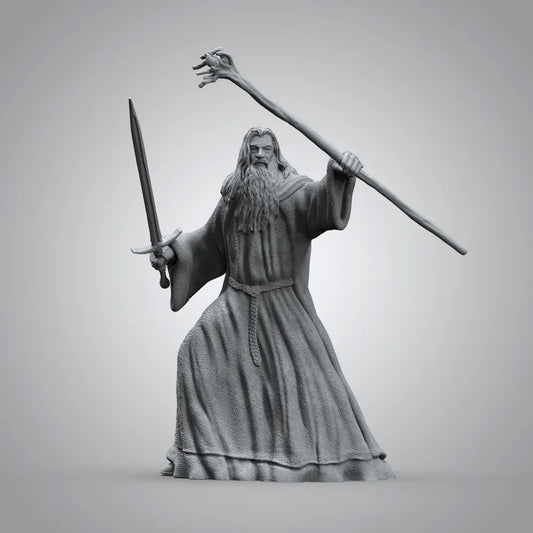 🧙‍♂️ Gandalf Figürü – Yüzüklerin Efendisi Koleksiyon Ürünü