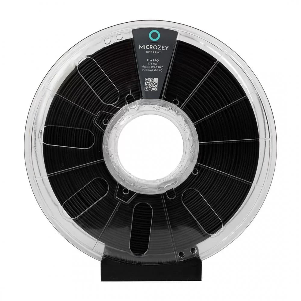 Microzey 1.75 Mm Black Pla Pro Max Filament 1KG