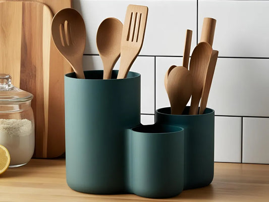 3 Compartment Modern Kitchen Organizer – Stylish and Functional Solution
