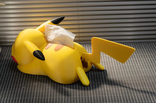 Pikachu Shaped Tissue Box – Let It Brighten Up Your Table With Its Cuteness!