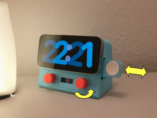 Retro Radyo MagSafe Stand – Nostaljiyle Şarj Et!