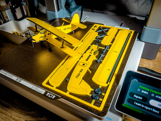 Yellow Airplane Hobby Set – Parts Come to Life with You