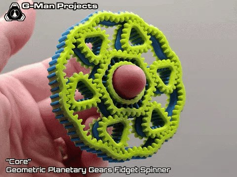 Geometric Fidget Spinner