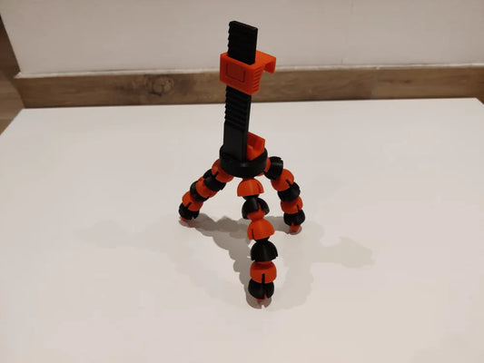 Adjustable Phone and GoPro Tripod – Versatile Design for Stable Shots